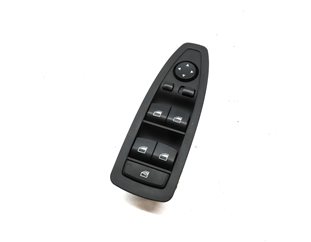 Thumbnail 1: 12-19 BMW 3 4 M3 X3 X4 SERIES FRONT LEFT DRIVER WINDOW SWITCH P-FOLD (BLACK)