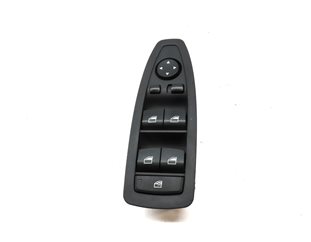 Thumbnail 2: 12-19 BMW 3 4 M3 X3 X4 SERIES FRONT LEFT DRIVER WINDOW SWITCH P-FOLD (BLACK)