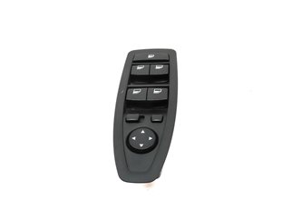 Thumbnail 5: 12-19 BMW 3 4 M3 X3 X4 SERIES FRONT LEFT DRIVER WINDOW SWITCH P-FOLD (BLACK)