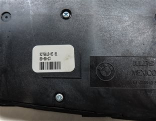 Thumbnail 6: 2014 BMW 328D (F30) FRONT LEFT DRIVER MEMORY SEAT POSITION ADJUST SWITCH (BLACK)