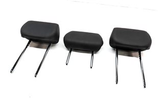 Thumbnail 1: 2014 BMW 328D (F30) REAR LEFT/CENTER/RIGHT SEAT HEAD REST SET/3 (BLACK)