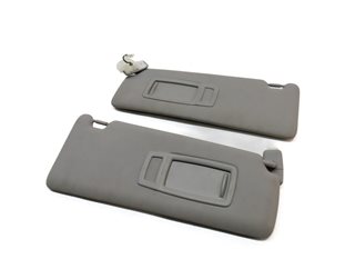 12-19 BMW 3 4 SERIES (F30 F31 F32 F33) FRONT LEFT & RIGHT SUNVISOR SET(GRAY)