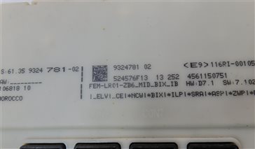 Thumbnail 7: 14-17 BMW 328i X3 (F25 F30) 2.0L N47T DIESEL ECM DME IMMOBILIZER MODULE KEY SET