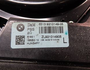 Thumbnail 9: 2014 BMW 328D (F30) RADIO STEREO SOUND SYSTEM SPEAKER SUB SUBWOOFER SET/10