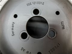 Thumbnail 8: 2015 AUDI Q7 (4L) 3.0L SUPER (CTWA) ENGINE WATER COOLANT PUMP PULLEY