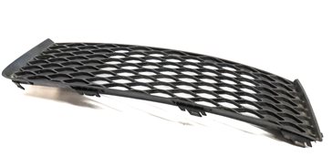 2015 AUDI Q7 (4L) FRONT LEFT DRIVER SIDE LOWER BUMPER GRILLE TRIM (BLACK)