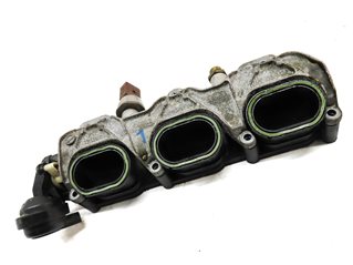 Thumbnail 3: 2015 AUDI Q7 (4L) 3.0L SUPER (CTWA) ENGINE LOWER INTAKE MANIFOLD w/FUEL RAIL