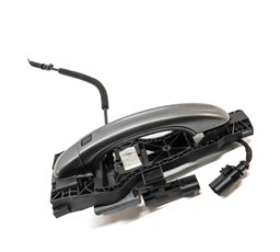 Thumbnail 3: 2007-2015 AUDI Q7 (4L) LEFT REAR KEYLESS EXTERIOR DOOR HANDLE (Grey)