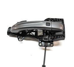 Thumbnail 4: 2007-2015 AUDI Q7 (4L) LEFT REAR KEYLESS EXTERIOR DOOR HANDLE (Grey)