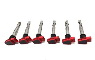 Thumbnail 2: 2005-2017 AUDI A4 S4 A5 S5 A6 S6 A7 A8 Q5 SQ5 Q7 R8 S8 - IGNITION COIL SET 6