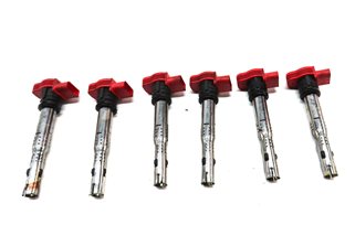 Thumbnail 4: 2005-2017 AUDI A4 S4 A5 S5 A6 S6 A7 A8 Q5 SQ5 Q7 R8 S8 - IGNITION COIL SET 6