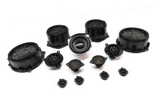 2015 AUDI Q7 (4L) BOSE RADIO STEREO SOUND SYSTEM SPEAKER TWEETER SET/13