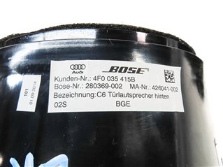 Thumbnail 12: 2015 AUDI Q7 (4L) BOSE RADIO STEREO SOUND SYSTEM SPEAKER TWEETER SET/13