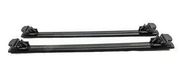 Thumbnail 4: 2015 AUDI Q7 (4L) RHINO LUGGAGE CARGO ROOF RACK CROSSBAR SLIDE RAIL SET/2