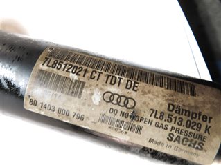 Thumbnail 8: 2007-2015 AUDI Q7 (4L) REAR LEFT & RIGHT SHOCK STRUT SET-2 (COMFORT SUSPENSION)