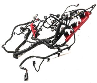 Thumbnail 3: 2015 AUDI Q7 (4L) 3.0L SUPER (CTWA) ENGINE MOTOR WIRE WIRING HARNESS LOOM