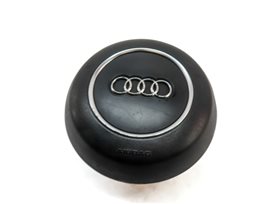 Thumbnail 1: 2011-2015 AUDI Q7 (4L) LEFT DRIVER STEERING WHEEL SRS AIRBAG AIR BAG (BLACK)