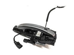 Thumbnail 1: 07-15 AUDI Q7 (4L) RIGHT FRONT PASSENGER KEYLESS EXTERIOR DOOR HANDLE (Grey)
