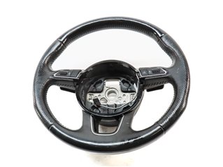 Thumbnail 2: 13-17 AUDI Q5 Q7 SQ5 B8 8R 4M 3 SPOKE STEERING WHEEL w/ SWITCH BUTTONS & PADDLES