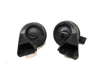 Thumbnail 2: 2007-2015 AUDI Q7 R8 (4L 4S) HIGH & LOW TONE NOTE SIGNAL SAFETY HORN SET-2