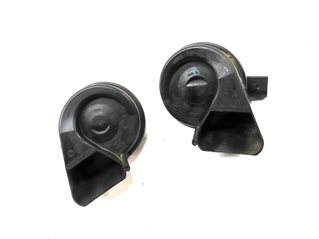 Thumbnail 3: 2007-2015 AUDI Q7 R8 (4L 4S) HIGH & LOW TONE NOTE SIGNAL SAFETY HORN SET-2