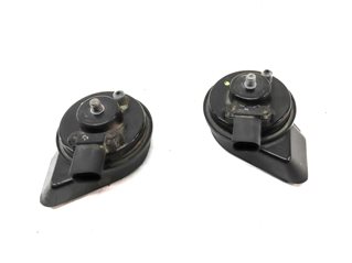 Thumbnail 4: 2007-2015 AUDI Q7 R8 (4L 4S) HIGH & LOW TONE NOTE SIGNAL SAFETY HORN SET-2