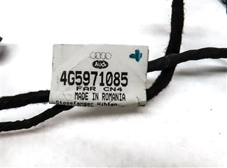 Thumbnail 4: 2013 AUDI A6 (C7 4G) REAR PARK ASSIST PDC SENSOR SET w/HARNESS (WHITE)