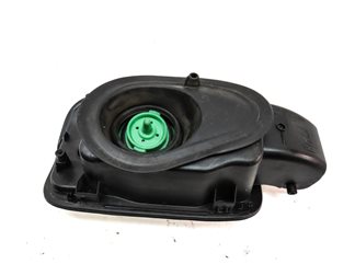 Thumbnail 5: 2012-2018 AUDI A6 S6 (C7) FUEL TANK DOOR LID COVER TRIM w/ HOUSING (WHITE)