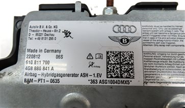 Thumbnail 7: 2012-2017 AUDI A6 S6 A7 S7 RS7 (C7) LEFT DRIVER KNEE AIRBAG SRS AIR BAG(GRAY)