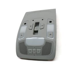 Thumbnail 2: 2013 AUDI A6 (C7 4G) FRONT OVERHEAD DOME LIGHT LAMP w/ SWITCHES (GRAY)