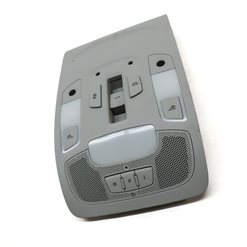 Thumbnail 3: 2013 AUDI A6 (C7 4G) FRONT OVERHEAD DOME LIGHT LAMP w/ SWITCHES (GRAY)