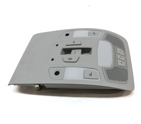 Thumbnail 4: 2013 AUDI A6 (C7 4G) FRONT OVERHEAD DOME LIGHT LAMP w/ SWITCHES (GRAY)