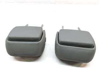 Thumbnail 5: 2013 AUDI A6 (C7 4G) FRONT LEFT DRIVER & RIGHT PASSENGER HEADREST SET/2 (GRAY)