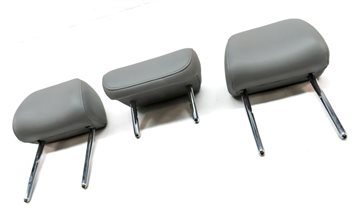 Thumbnail 3: 2013 AUDI A6 (C7 4G) REAR LEFT/CENTER/RIGHT SEAT HEADREST HEAD REST SET/3 (GRAY)