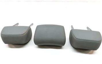 Thumbnail 5: 2013 AUDI A6 (C7 4G) REAR LEFT/CENTER/RIGHT SEAT HEADREST HEAD REST SET/3 (GRAY)