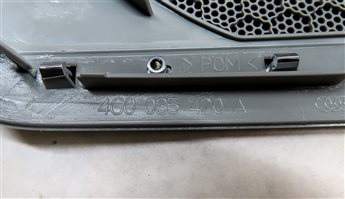 Thumbnail 10: 2013 AUDI A6 (C7 4G) BOSE RADIO STEREO SPEAKER COVER GRILLE SET / 4 GRAY