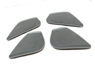 Thumbnail 3: 2013 AUDI A6 (C7 4G) BOSE RADIO STEREO SPEAKER COVER GRILLE SET / 4 GRAY