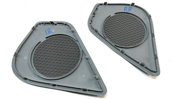 Thumbnail 5: 2013 AUDI A6 (C7 4G) BOSE RADIO STEREO SPEAKER COVER GRILLE SET / 4 GRAY