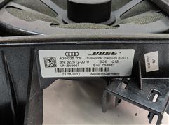 Thumbnail 4: 2013 AUDI A6 (C7 4G) BOSE STEREO SOUND SYSTEM SPEAKER SUBWOOFER SUB WOOFER