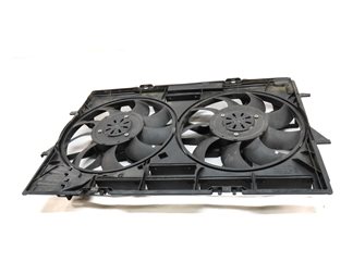 Thumbnail 2: 12-18 AUDI A6 A7 (C7) 3.0L SUPERCHARGED ENGINE - RADIATOR COOLING FAN w/ SHROUD