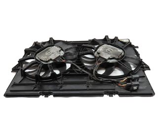 Thumbnail 5: 12-18 AUDI A6 A7 (C7) 3.0L SUPERCHARGED ENGINE - RADIATOR COOLING FAN w/ SHROUD