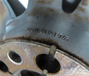 Thumbnail 5: 2012-2015 AUDI A6 (C7) 20x8.5 ALUMINUM ALLOY 10-SPOKE WHEEL RIM (45mm OFFSET)