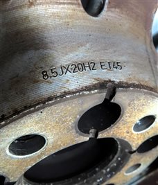 Thumbnail 5: 2012-2015 AUDI A6 (C7) 20x8.5 ALUMINUM ALLOY 10-SPOKE WHEEL RIM (45mm OFFSET)