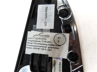 Thumbnail 21: 2013 AUDI A6 (C7 4G) INTERIOR DASH CONSOLE FRONT/REAR DOOR TRIM SET (WALNUT)