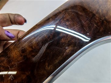 Thumbnail 9: 2013 AUDI A6 (C7 4G) INTERIOR DASH CONSOLE FRONT/REAR DOOR TRIM SET (WALNUT)