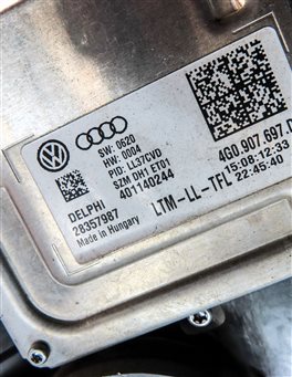 Thumbnail 10: 2012-2015 AUDI A6 (C7) RIGHT PASSENGER XENON HID HEADLIGHT LIGHT LAMP (NON AFS)