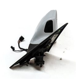 Thumbnail 5: 12-13 AUDI A6 (C7) RIGHT P-FOLD HEAT MEMORY BLIND SPOT DOOR MIRROR(WHITE)