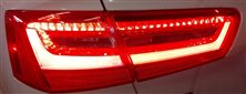 Thumbnail 2: 2012-2015 AUDI A6 S6 (C7) LEFT DRIVER OUTER TAILLIGHT BRAKE LIGHT LAMP (LED)