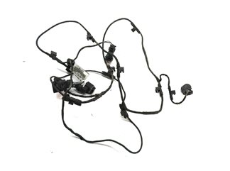 2013 AUDI A6 (C7 4G) FRONT PARK ASSIST PDC SENSOR SET/4 w/WIRE HARNESS (WHITE)