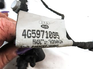 Thumbnail 4: 2013 AUDI A6 (C7 4G) FRONT PARK ASSIST PDC SENSOR SET/4 w/WIRE HARNESS (WHITE)
